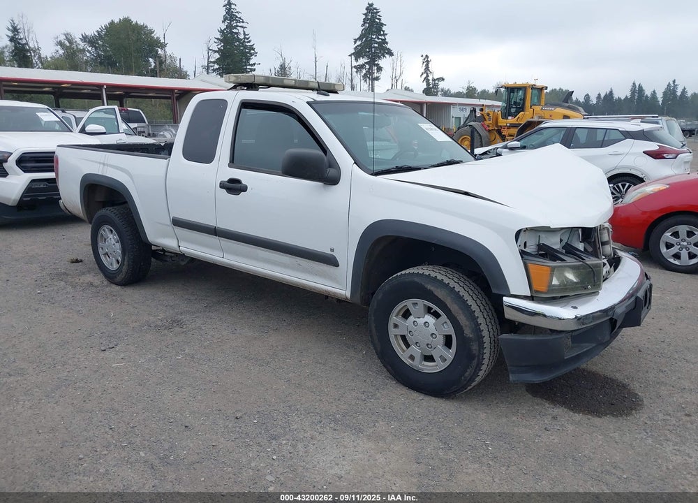 2008 CHEVROLET COLORADO LT VIN: 1GCDT39E188218812