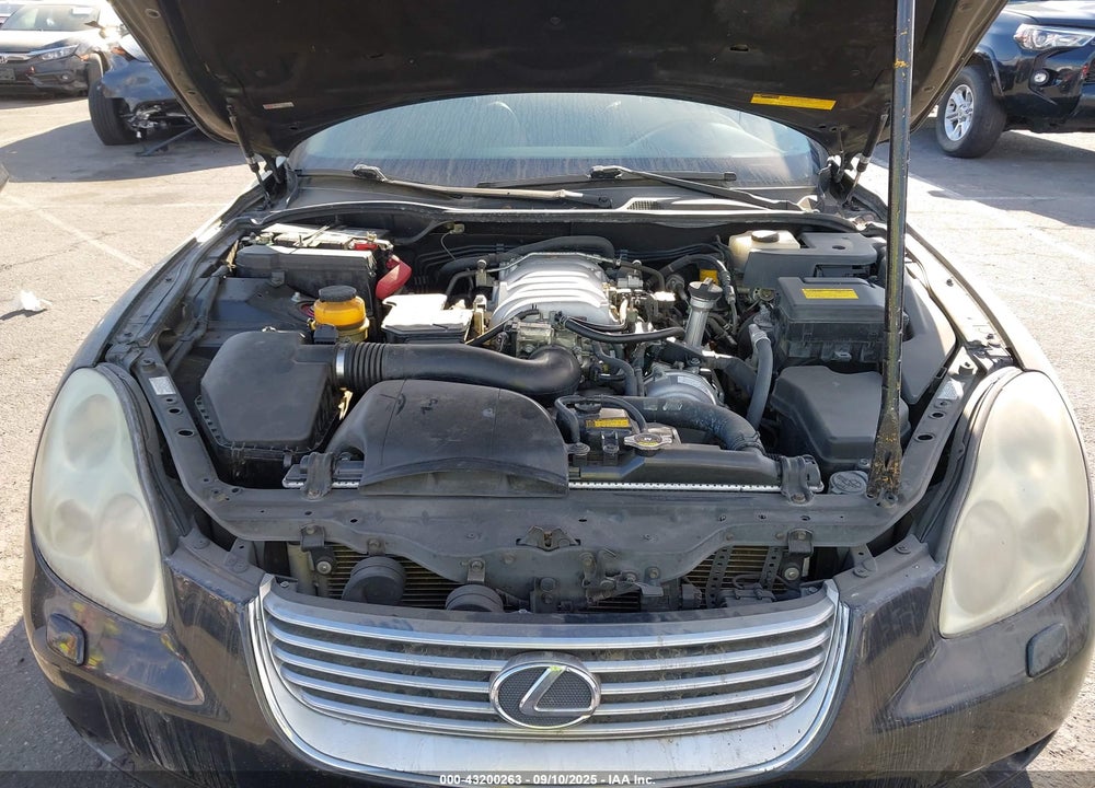 2005 LEXUS SC 430 VIN: JTHFN48Y750064085