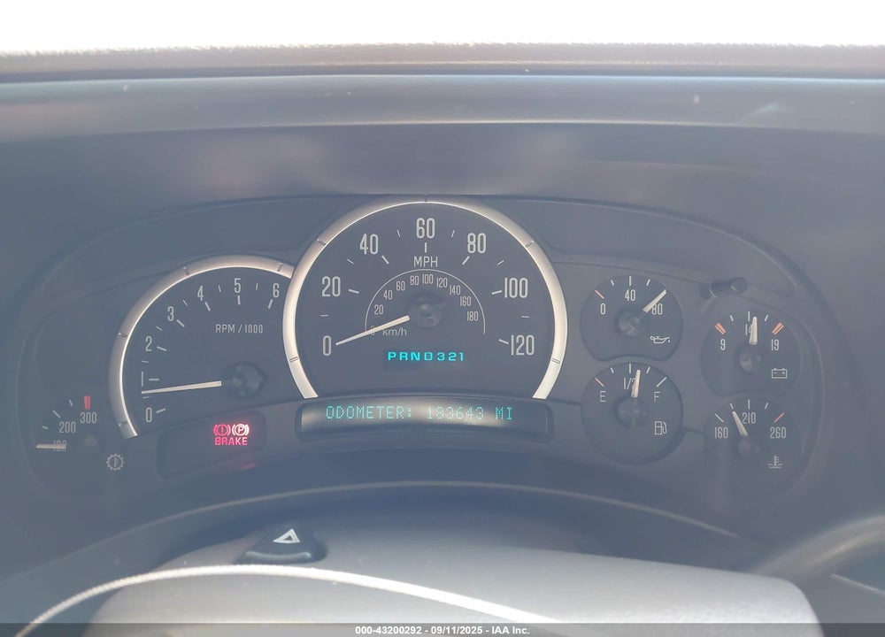 2003 CADILLAC ESCALADE STANDARD VIN: 1GYEK63N73R184468