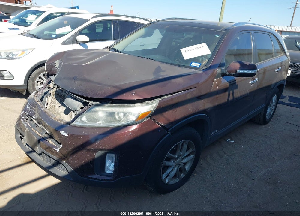 2014 KIA SORENTO VIN: 5XYKUDA75EG537643