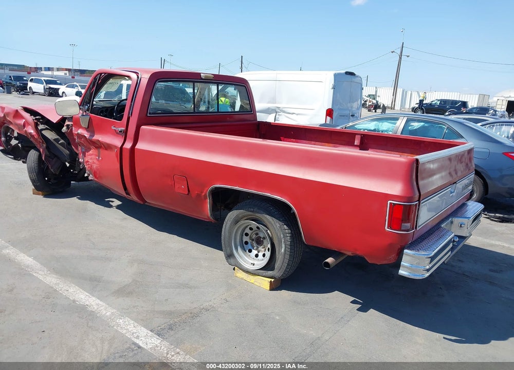 1984 CHEVROLET C10 VIN: 1GCDC14H0ES131858