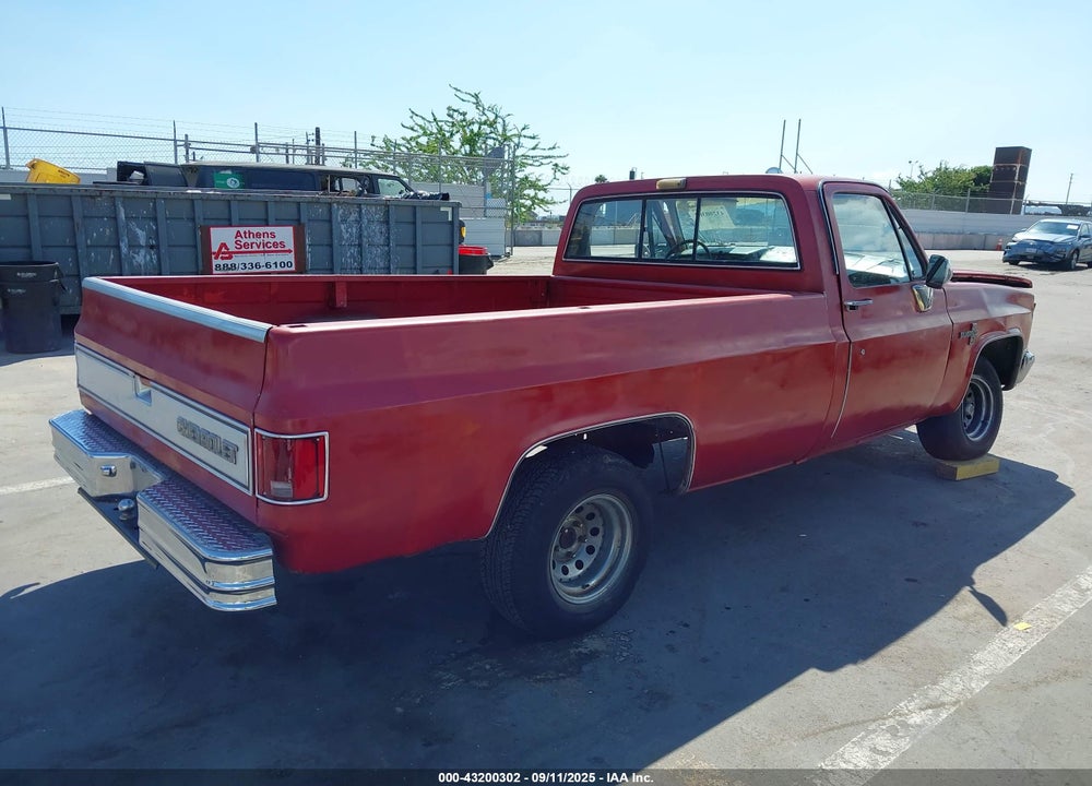 1984 CHEVROLET C10 VIN: 1GCDC14H0ES131858