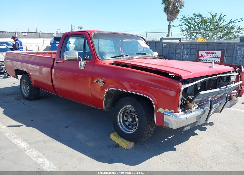 1984 CHEVROLET C10 VIN: 1GCDC14H0ES131858