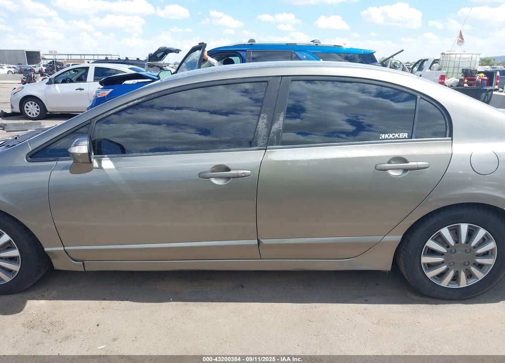 2008 HONDA CIVIC HYBRID VIN: JHMFA36268S022200
