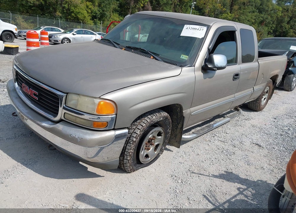 2001 GMC SIERRA 1500 SLE VIN: 2GTEC19V711360289