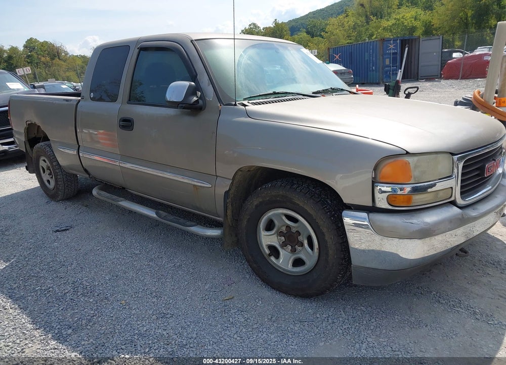 2001 GMC SIERRA 1500 SLE VIN: 2GTEC19V711360289