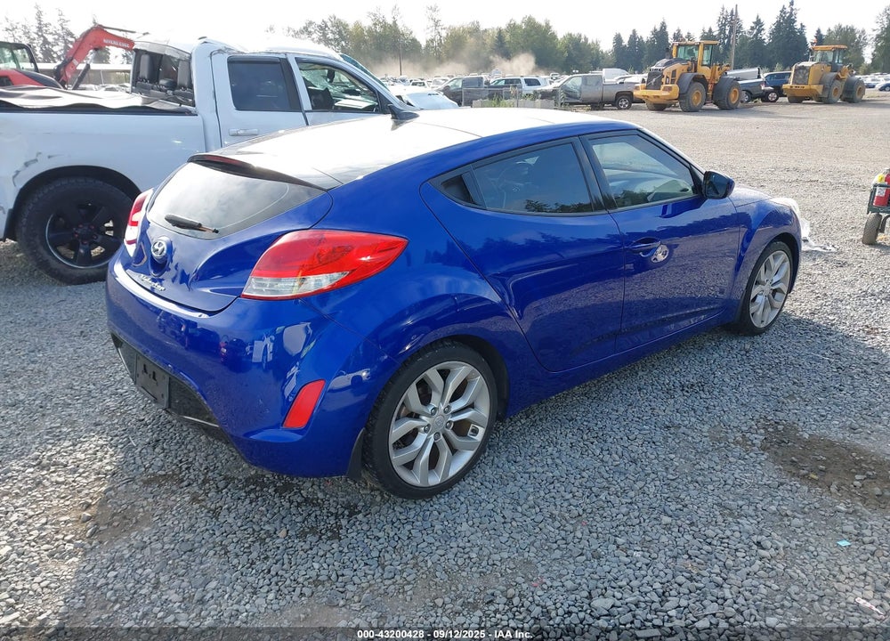 2012 HYUNDAI VELOSTER VIN: KMHTC6ADXCU064435