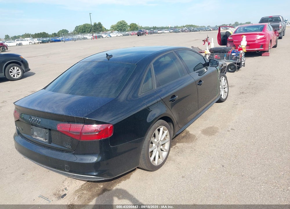 2015 AUDI A4 2.0T PREMIUM VIN: WAUBFAFLXFN017413