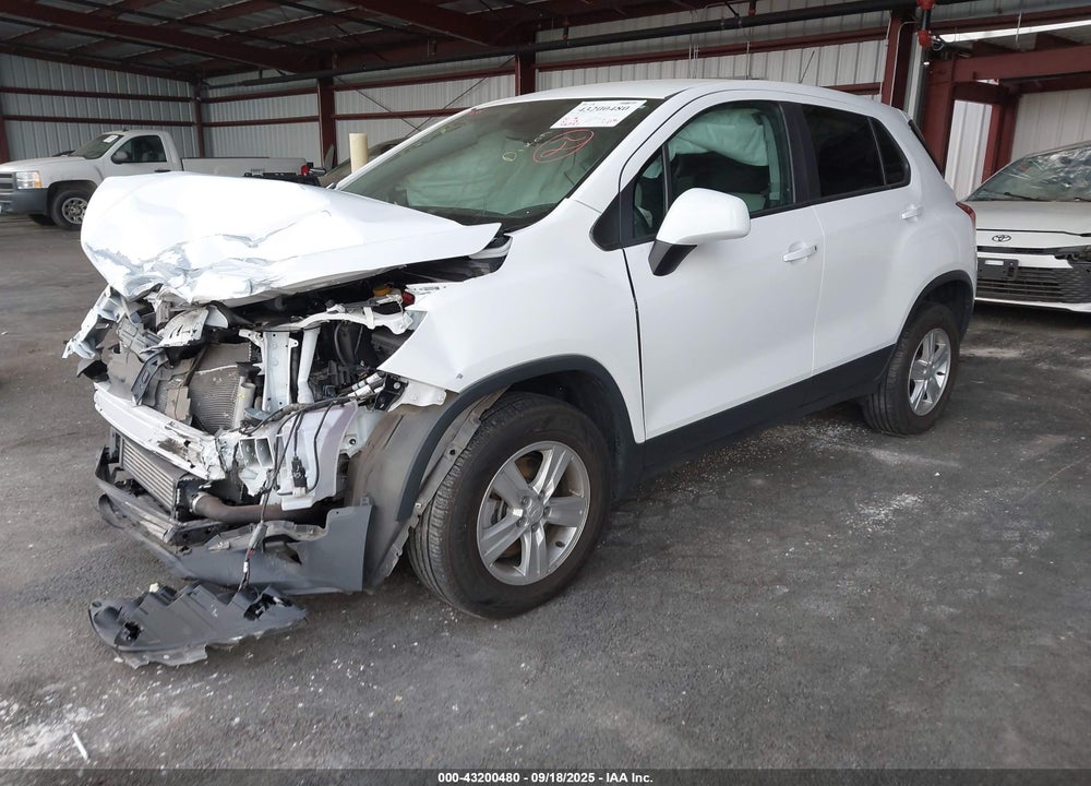 2020 CHEVROLET TRAX VIN: 3GNCJNSB2LL203282