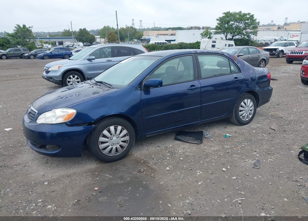2005 TOYOTA COROLLA LE VIN: 2T1BR30E25C494872