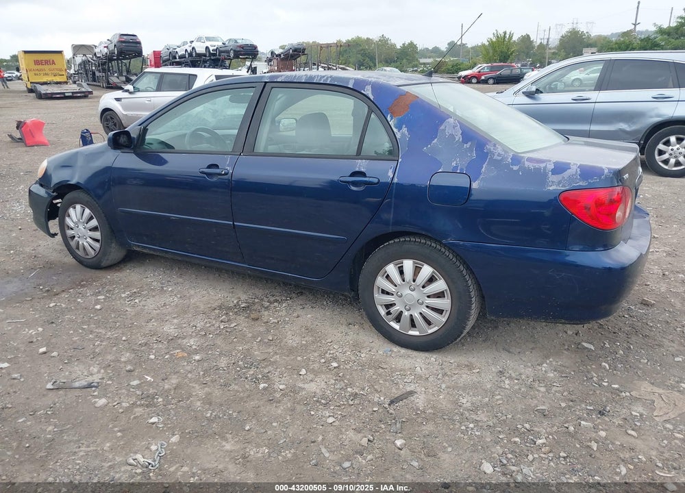 2005 TOYOTA COROLLA LE VIN: 2T1BR30E25C494872