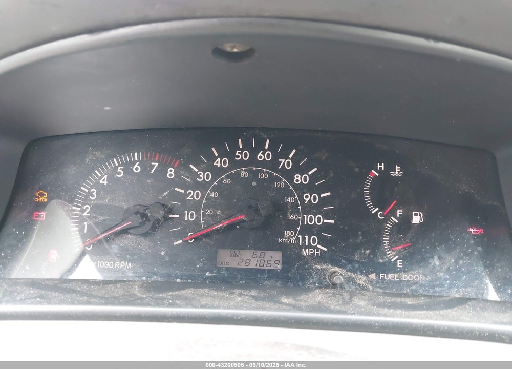2005 TOYOTA COROLLA LE VIN: 2T1BR30E25C494872