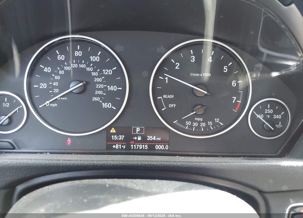 2014 BMW 328I VIN: WBA3C1C53EK111619