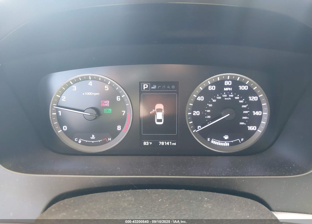 2016 HYUNDAI SONATA VIN: 5NPE34AF0GH395785