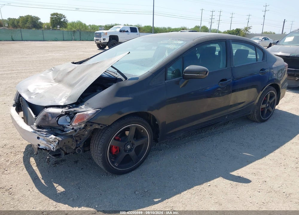 2014 HONDA CIVIC LX VIN: 2HGFB2F50EH524630
