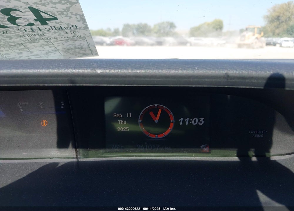 2014 HONDA CIVIC VIN: 19XFB2F83EE011411