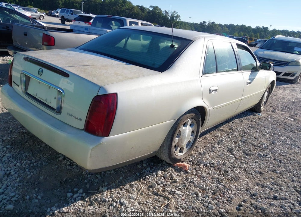 2001 CADILLAC DEVILLE STANDARD VIN: 1G6KD54Y61U157104