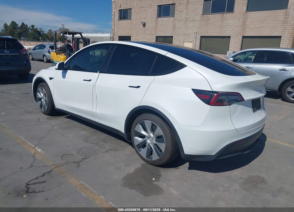 2021 TESLA MODEL Y LONG RANGE DUAL MOTOR ALL-WHEEL DRIVE VIN: 5YJYGAEE6MF149934