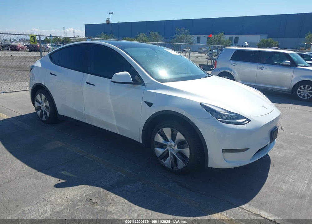 2021 TESLA MODEL Y LONG RANGE DUAL MOTOR ALL-WHEEL DRIVE VIN: 5YJYGAEE6MF149934