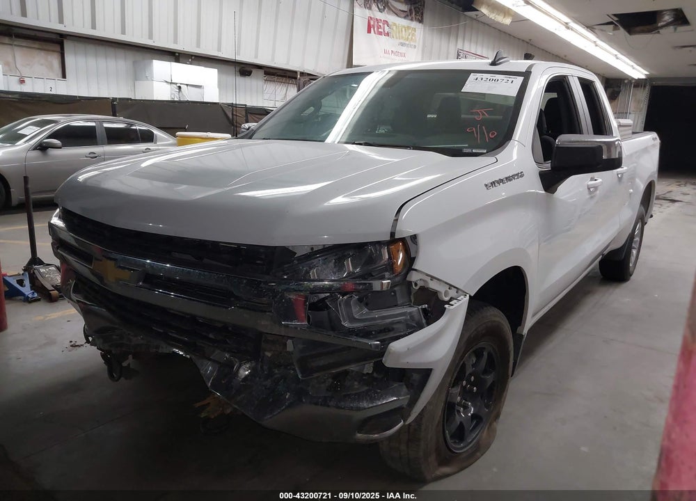 2021 CHEVROLET SILVERADO 1500 VIN: 1GCRYDED2MZ371567