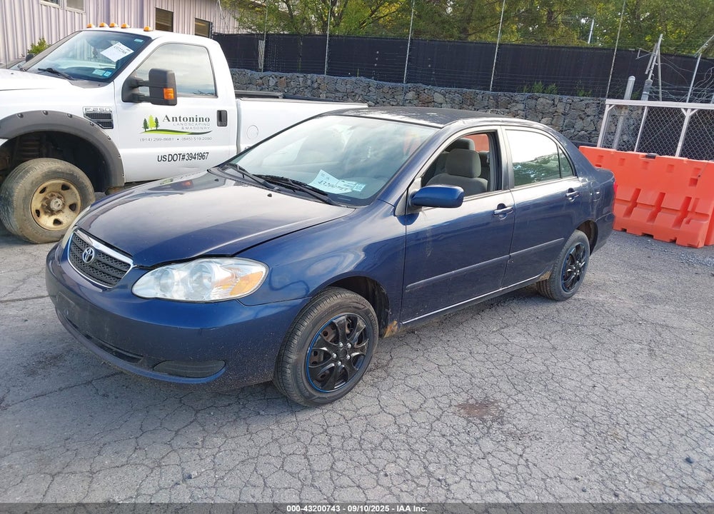 2005 TOYOTA COROLLA LE VIN: 2T1BR32E65C367071