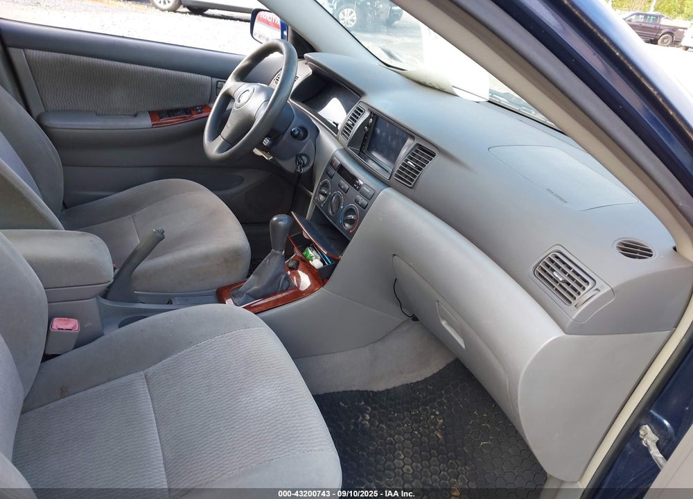 2005 TOYOTA COROLLA LE VIN: 2T1BR32E65C367071