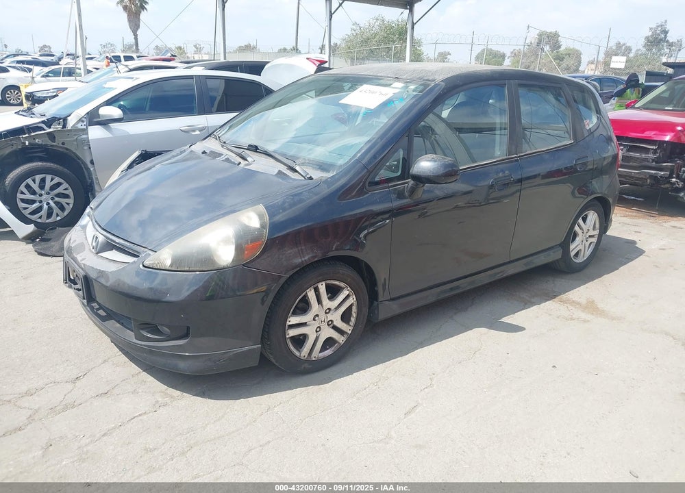 2008 HONDA FIT SPORT VIN: JHMGD38668S039591