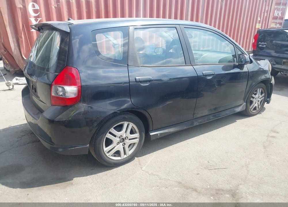 2008 HONDA FIT SPORT VIN: JHMGD38668S039591