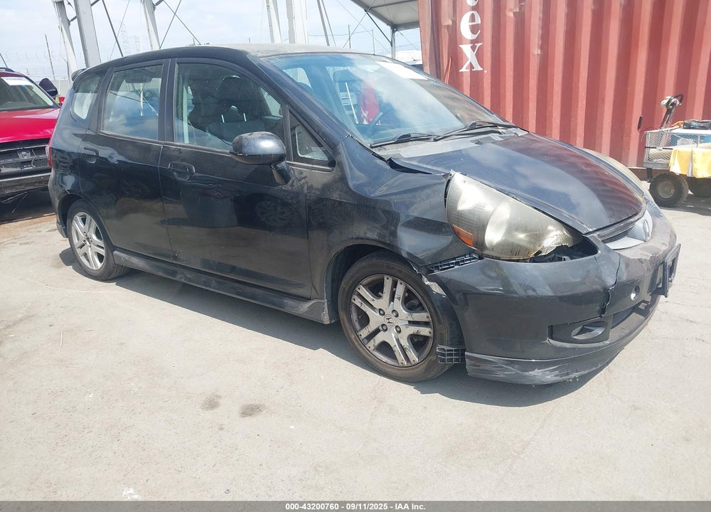 2008 HONDA FIT SPORT VIN: JHMGD38668S039591