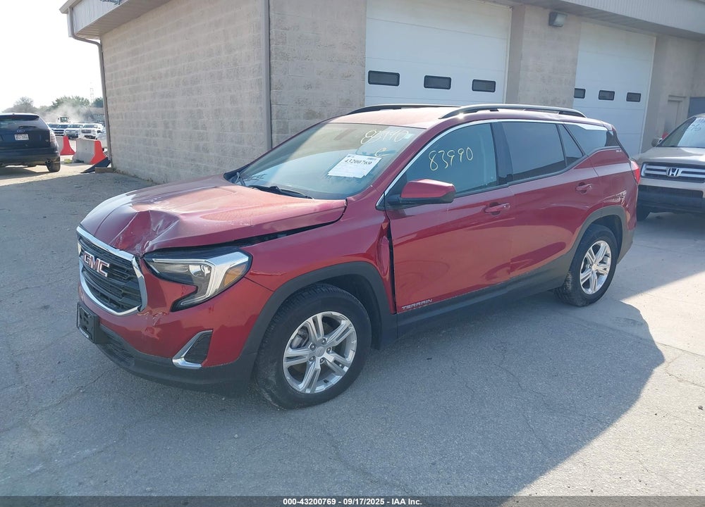 2018 GMC TERRAIN SLE VIN: 3GKALMEV6JL405991