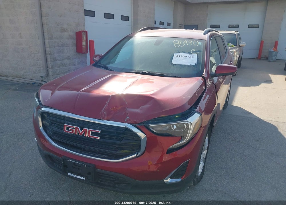 2018 GMC TERRAIN SLE VIN: 3GKALMEV6JL405991