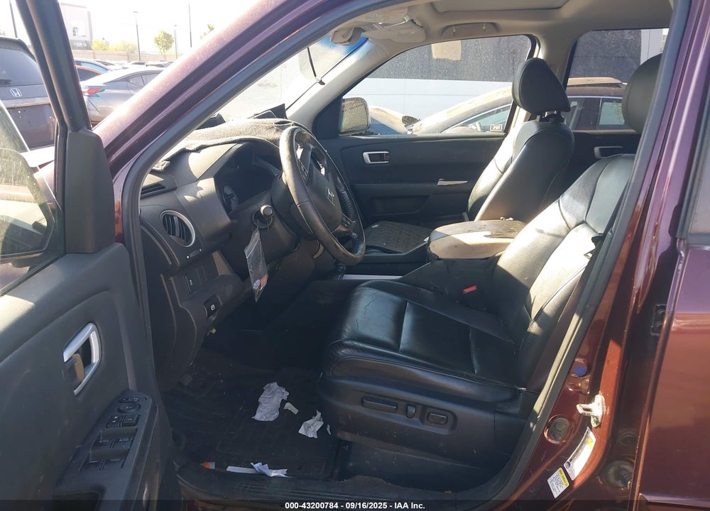 2013 HONDA PILOT EX-L VIN: 5FNYF3H54DB035957
