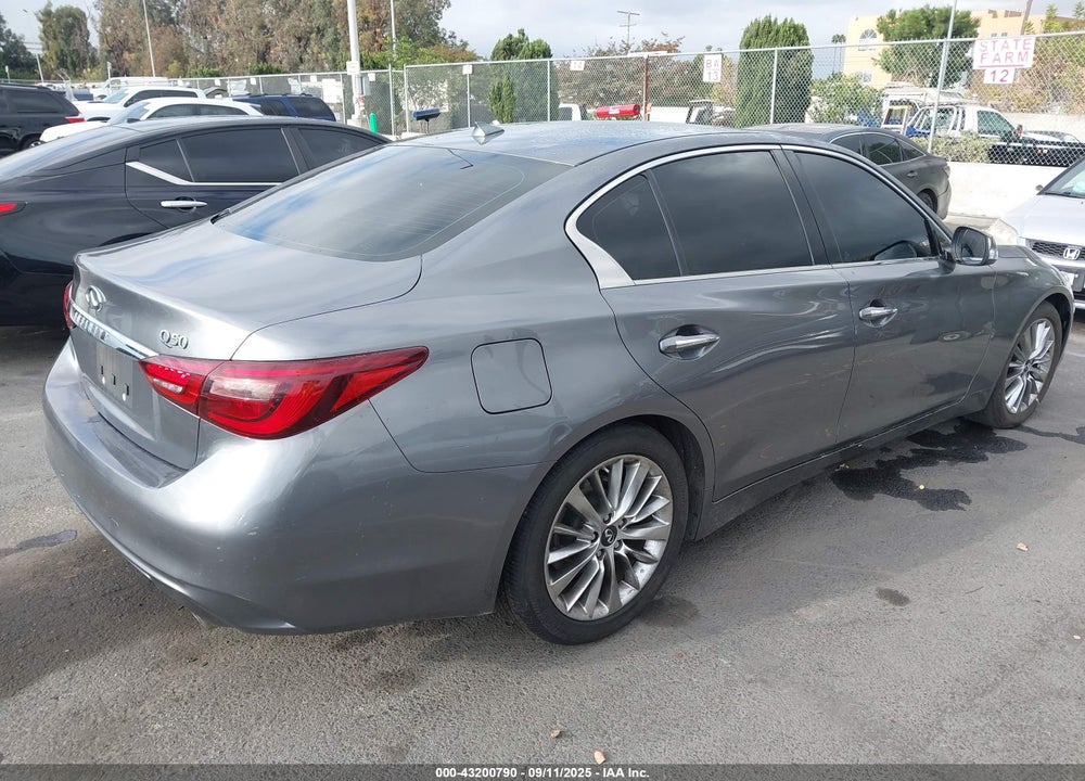 2020 INFINITI Q50 LUXE VIN: JN1EV7AP0LM202509