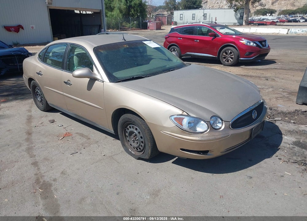 2005 BUICK LACROSSE CX VIN: 2G4WC532451341422
