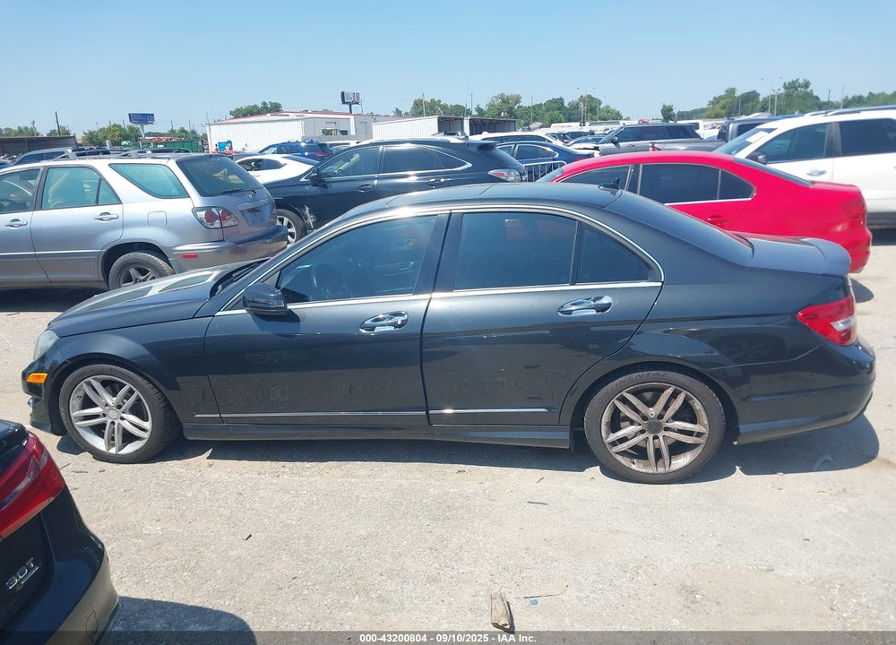 2014 MERCEDES-BENZ C 250 SPORT VIN: WDDGF4HBXEG215285