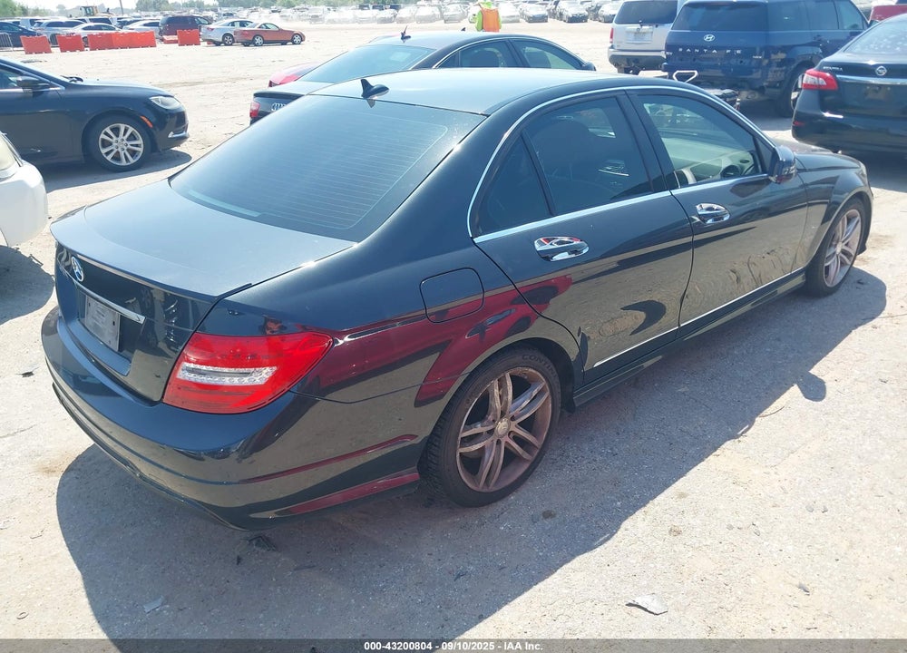 2014 MERCEDES-BENZ C 250 SPORT VIN: WDDGF4HBXEG215285