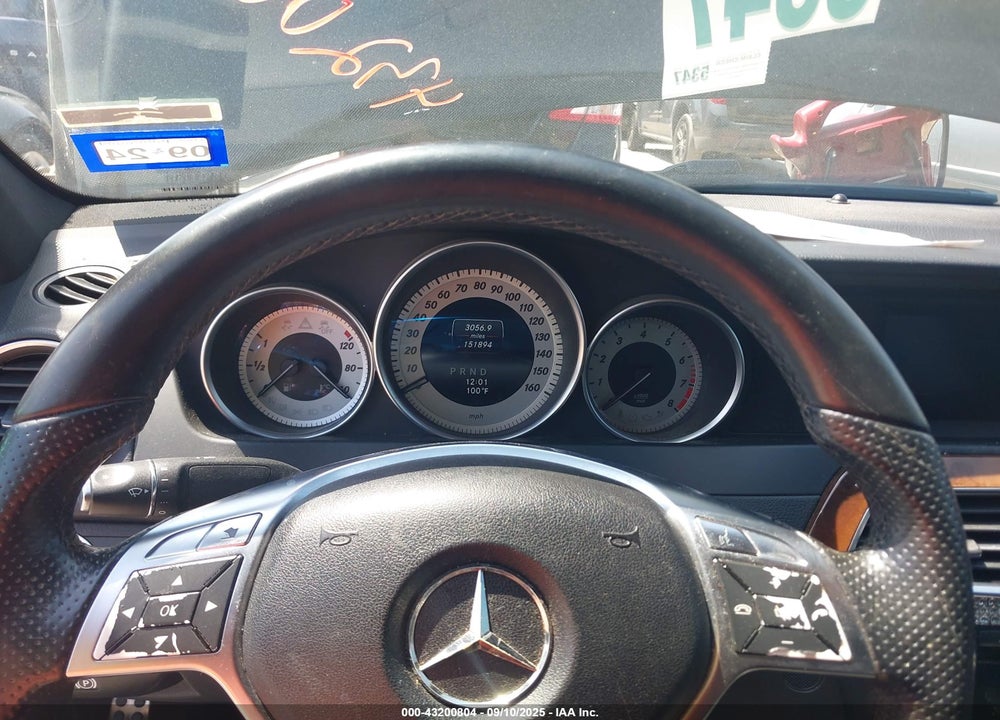 2014 MERCEDES-BENZ C 250 SPORT VIN: WDDGF4HBXEG215285