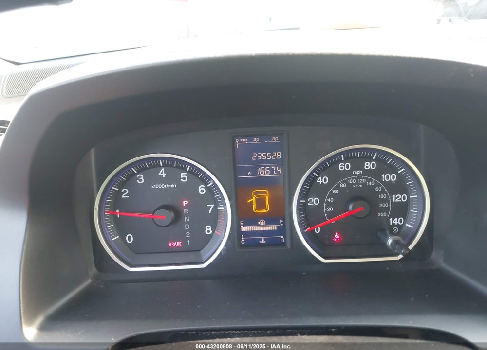 2011 HONDA CR-V VIN: 5J6RE3H43BL006680