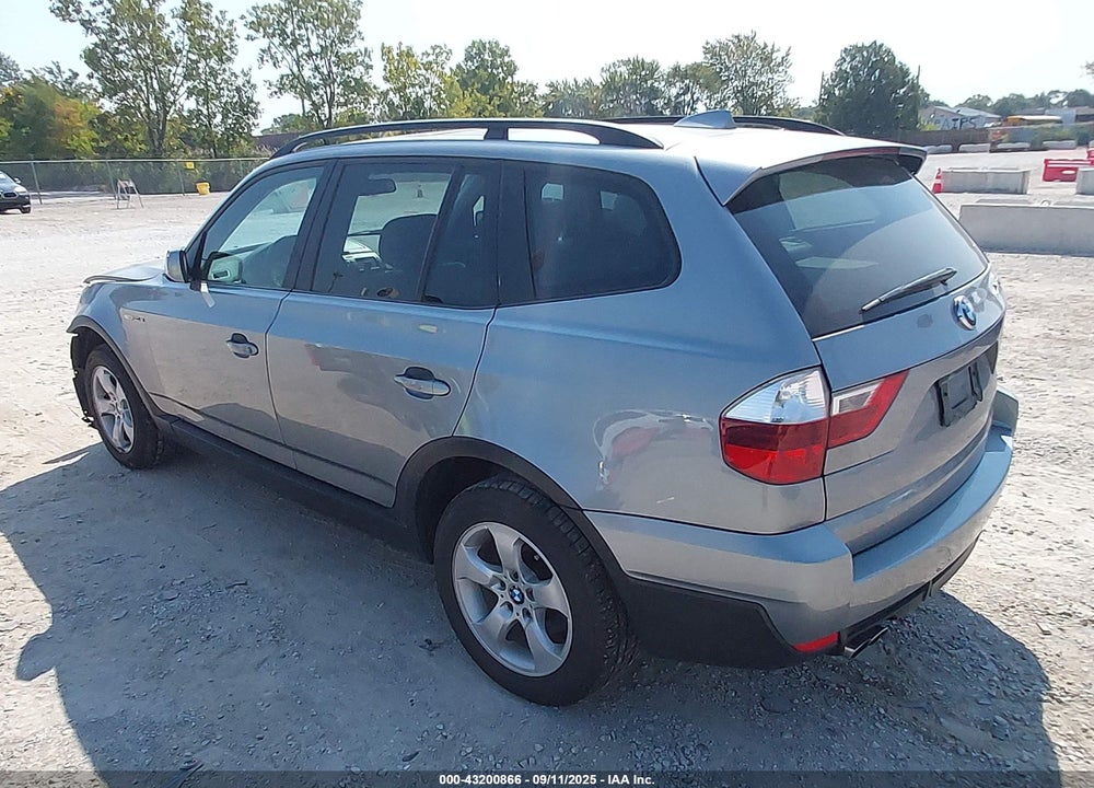2007 BMW X3 VIN: WBXPC93457WF09300