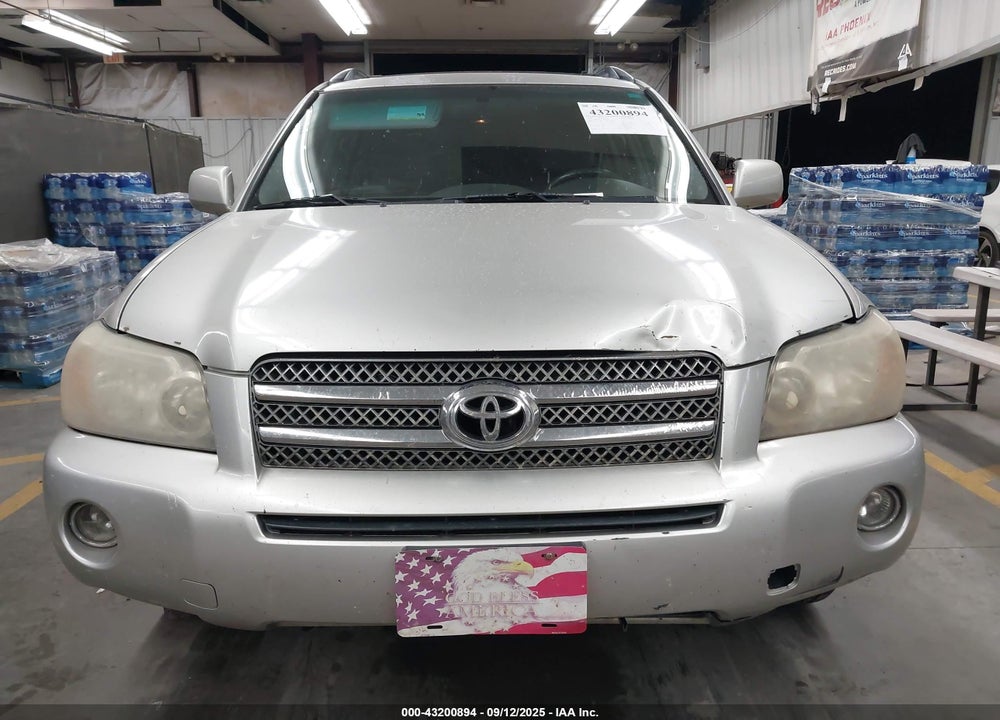 2006 TOYOTA HIGHLANDER HYBRID VIN: JTEDW21AX60010042