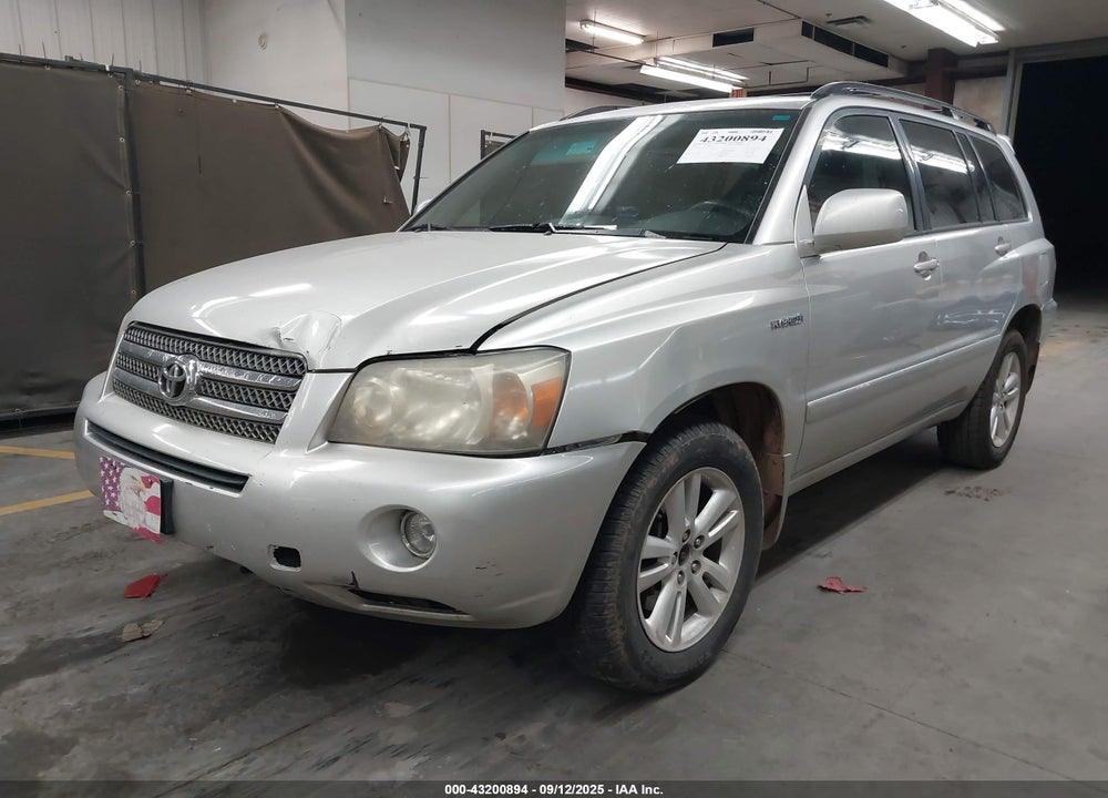 2006 TOYOTA HIGHLANDER HYBRID VIN: JTEDW21AX60010042