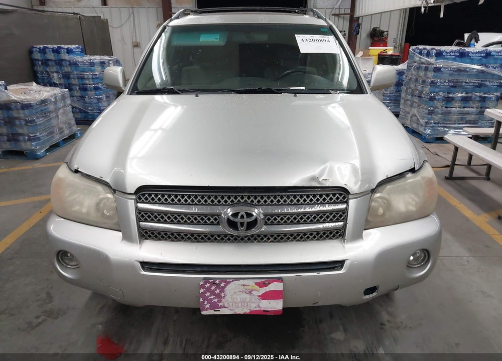 2006 TOYOTA HIGHLANDER HYBRID VIN: JTEDW21AX60010042