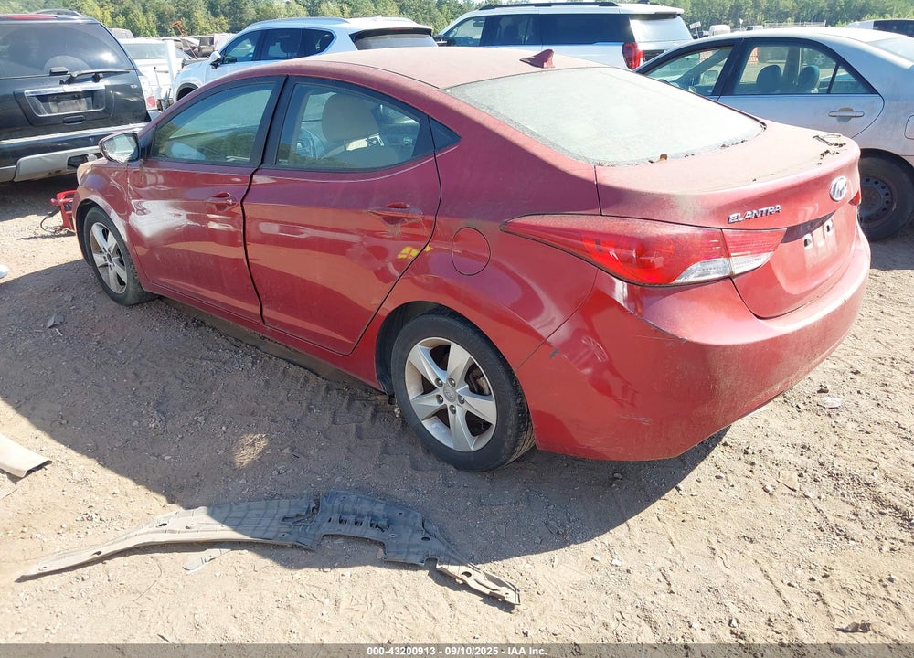 2013 HYUNDAI ELANTRA GLS VIN: KMHDH4AE0DU521984