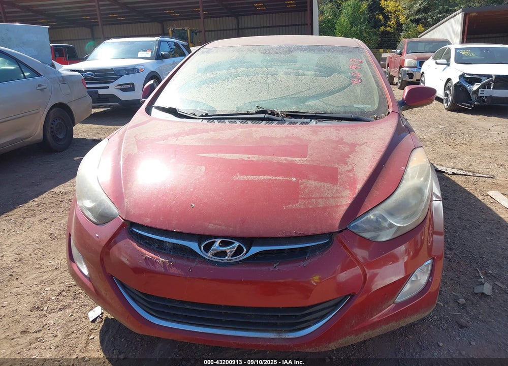2013 HYUNDAI ELANTRA GLS VIN: KMHDH4AE0DU521984