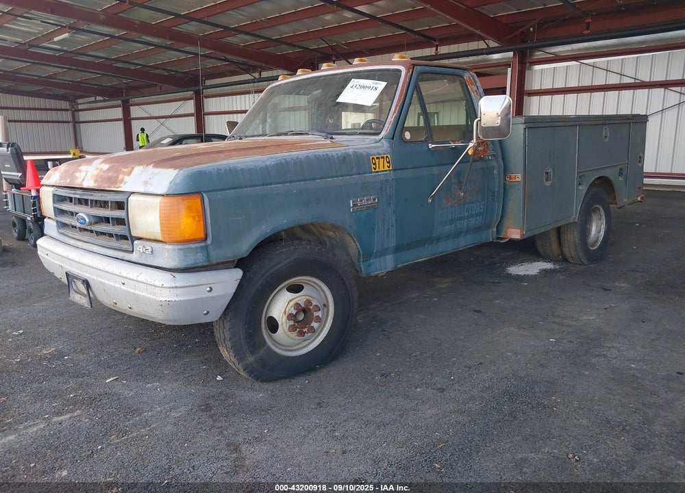 1987 FORD F350 VIN: 1FDKF37L3HKB05376