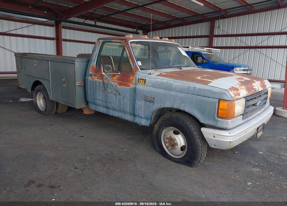 1987 FORD F350 VIN: 1FDKF37L3HKB05376
