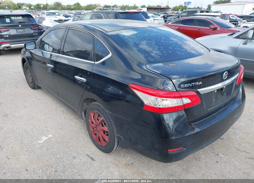 2015 NISSAN SENTRA S VIN: 3N1AB7AP2FY353134