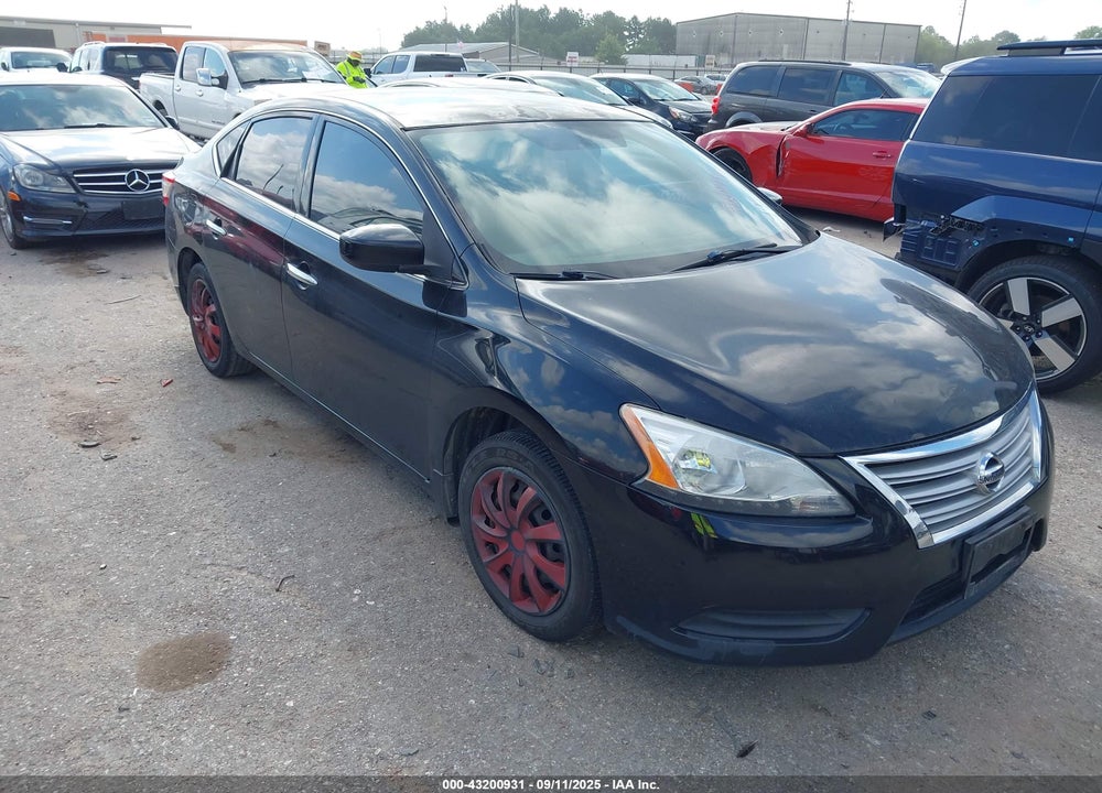 2015 NISSAN SENTRA S VIN: 3N1AB7AP2FY353134
