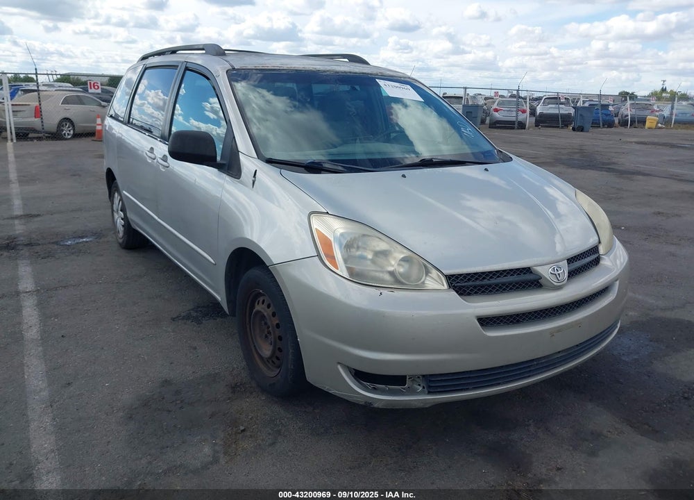 2004 TOYOTA SIENNA LE VIN: 5TDZA23C84S182832
