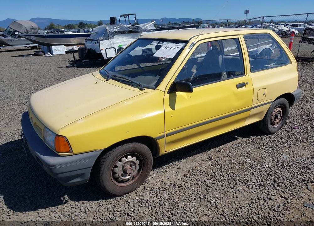 1991 FORD FESTIVA L VIN: KNJPT05HXM6117928